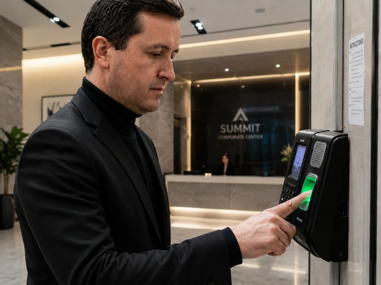 Control biométrico de asistencia por huella